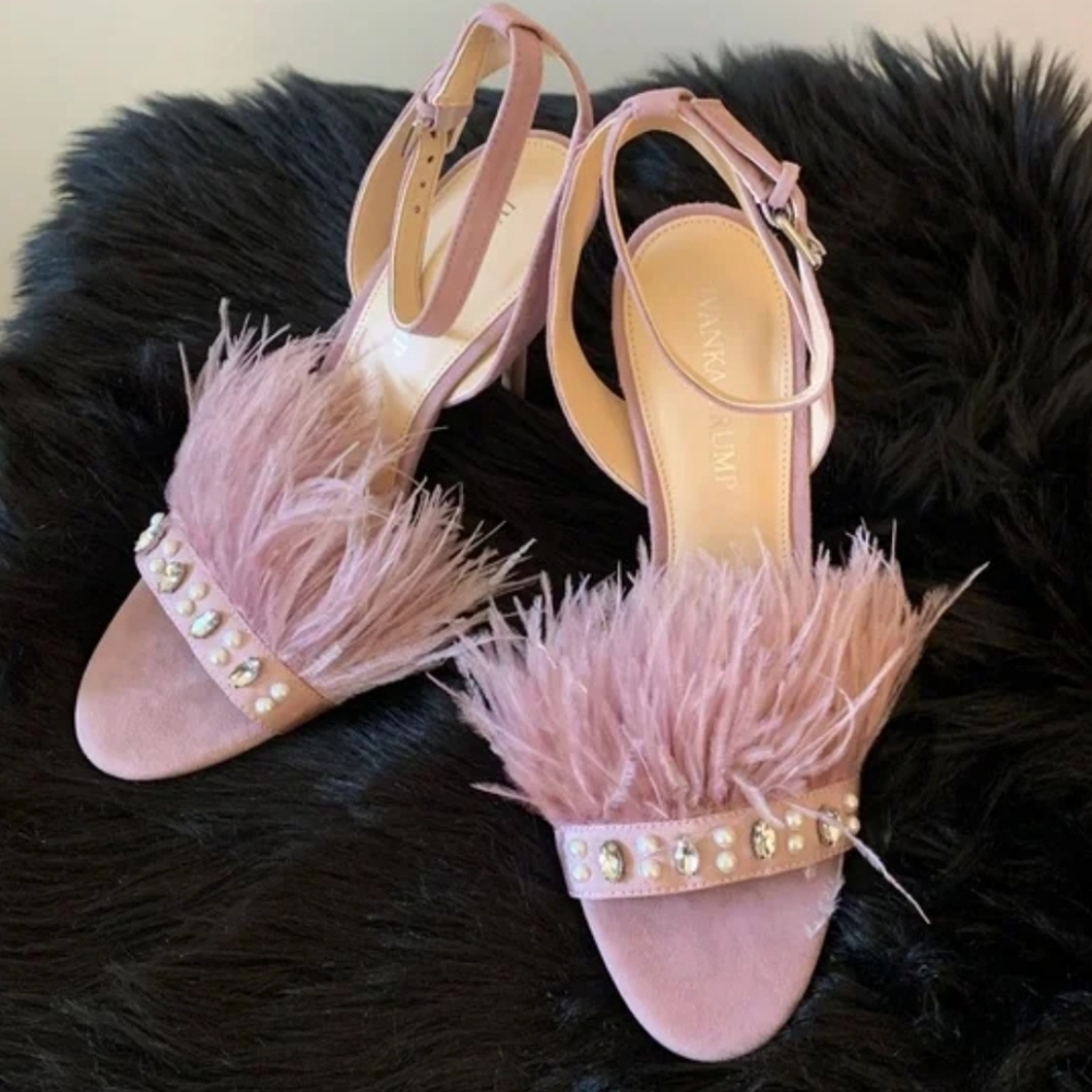 Ivanka Trump Orstich Fur shoes